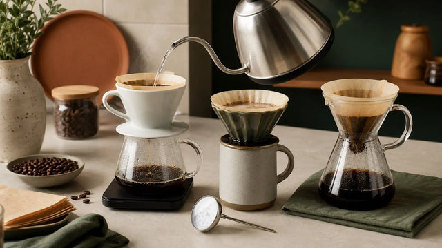 Le migliori caffettiere pour-over: guida alla temperatura dell’acqua