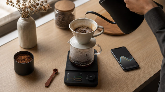 Bilancia da caffè smart Bluetooth: un modo più preciso di preparare il caffè