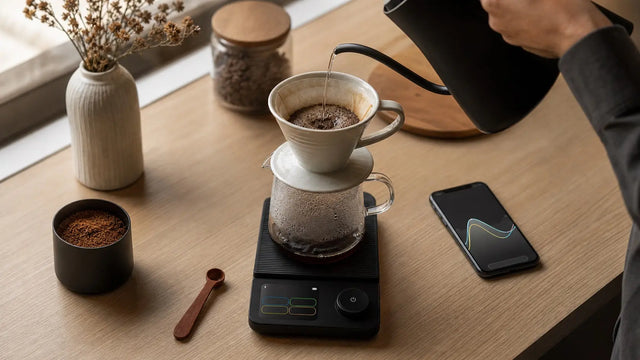Bilancia da caffè smart Bluetooth: un modo più preciso di preparare il caffè