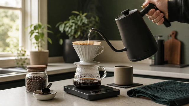 Guida al bollitore elettrico a collo d’oca per un pour-over migliore