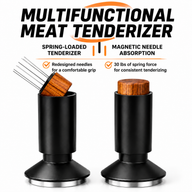 Yozcoffee Pressino e distributore WDT 2 in 1 per espresso 53 mm in acciaio inox, nero - miniatura 2