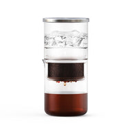 Yozcoffee Caffettiera cold brew a goccia di ghiaccio 300 ml in vetro trasparente - miniatura 1