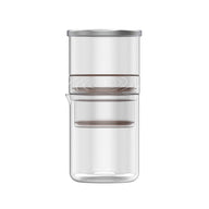 Yozcoffee Caffettiera cold brew a goccia di ghiaccio 300 ml in vetro trasparente - miniatura 3