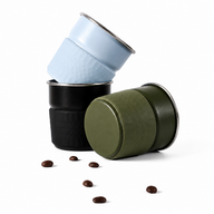 Yozcoffee Tazza termica da caffè 300 ml con rivestimento in silicone - miniatura 4