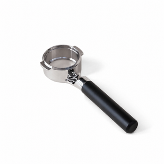 Yozcoffee Portafiltro E61 senza fondo 58 mm in acciaio inox 316, noce/nero — vista alternativa