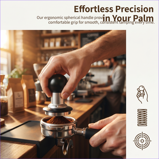 Yozcoffee Pressino a impatto per espresso 58 mm in lega di alluminio — vista alternativa