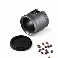 Yozcoffee Supporto regolabile per pressatura espresso in alluminio, argento/grigio - miniatura 4
