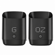 Yozcoffee Tazza-bilancia ricaricabile per chicchi di caffè, precisione 0,01 g - miniatura 2
