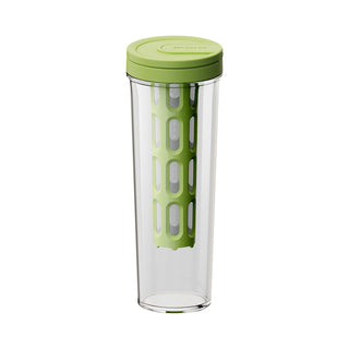 Yozcoffee Bottiglia per cold brew 600 ml con filtro sottile senza BPA, bianca/grigia/verde — vista alternativa