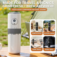 Yozcoffee Portable Electric Coffee Grinder & Brewer - miniatura 3
