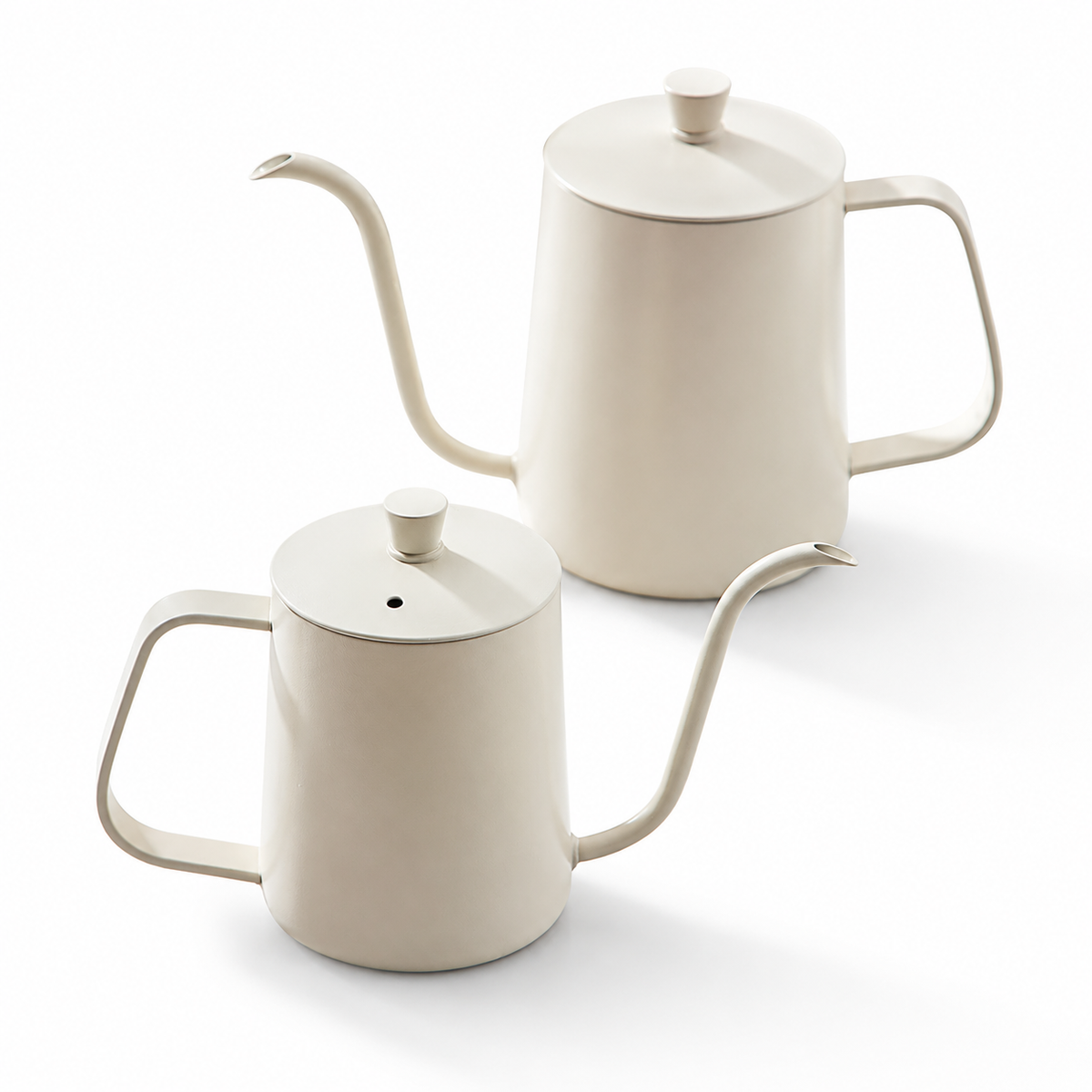Yozcoffee Bollitore a collo d'oca per pour-over 350 ml in acciaio inox, beccuccio 5 mm - immagine del prodotto