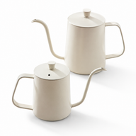 Yozcoffee Bollitore a collo d'oca per pour-over 350 ml in acciaio inox, beccuccio 5 mm - miniatura 1