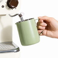 Yozcoffee Lattiera per latte art 350/600 ml in acciaio inox 304 sfumato - miniatura 4