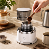 Yozcoffee Caffettiera pour-over portatile in Tritan e acciaio inox 304 - miniatura 3