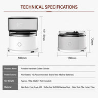 Yozcoffee Caffettiera pour-over portatile in Tritan e acciaio inox 304 - miniatura 7