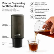Yozcoffee Caffettiera cold brew a goccia di ghiaccio con flusso regolabile - miniatura 3