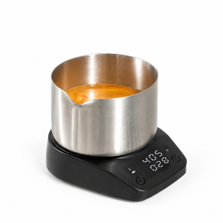 Yozcoffee Bilancia compatta per espresso 2 kg/0,1 g, ricaricabile — vista alternativa