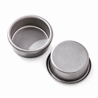 Yozcoffee Cestello filtro per espresso 58 mm/18 g in titanio puro, fori da 0,2 mm - miniatura 1
