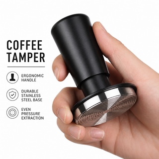 Yozcoffee Pressino a molla per espresso 49/51/58 mm in acciaio inox — vista alternativa