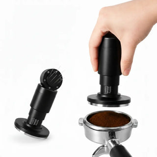 Yozcoffee Pressino a molla e distributore WDT 51/53/58,35 mm in acciaio inox — foto del prodotto