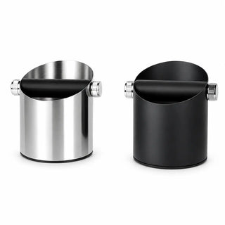 Yozcoffee Battifiltro per espresso in acciaio inox e silicone, argento/nero — foto del prodotto